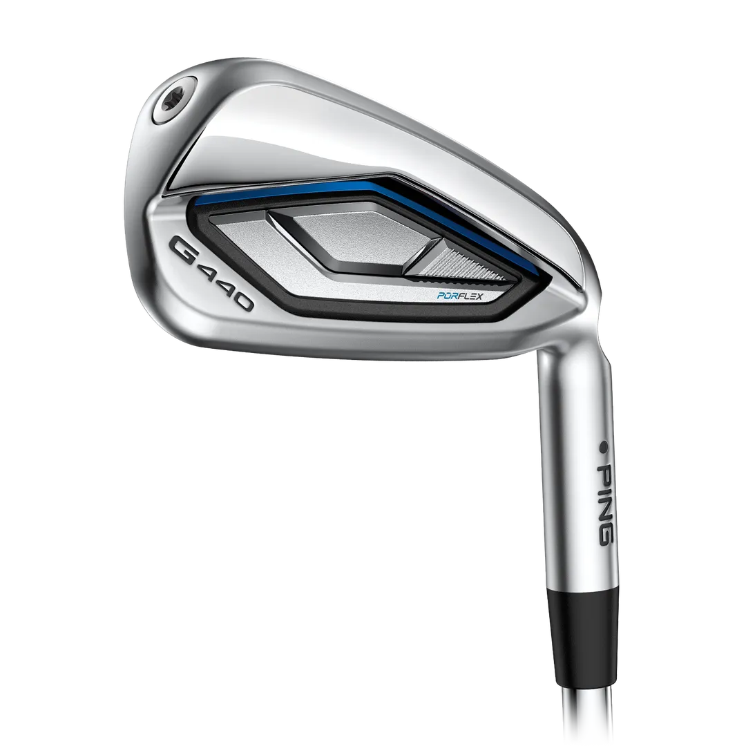 PING G440 iron shown from the cavity side